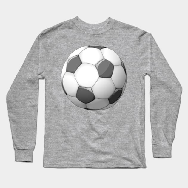 Soccer Ball Long Sleeve T-Shirt by LironPeer